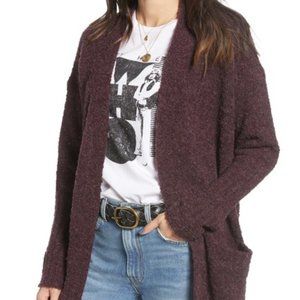 New Treasure & Bond Open Front Cardigan XS 136